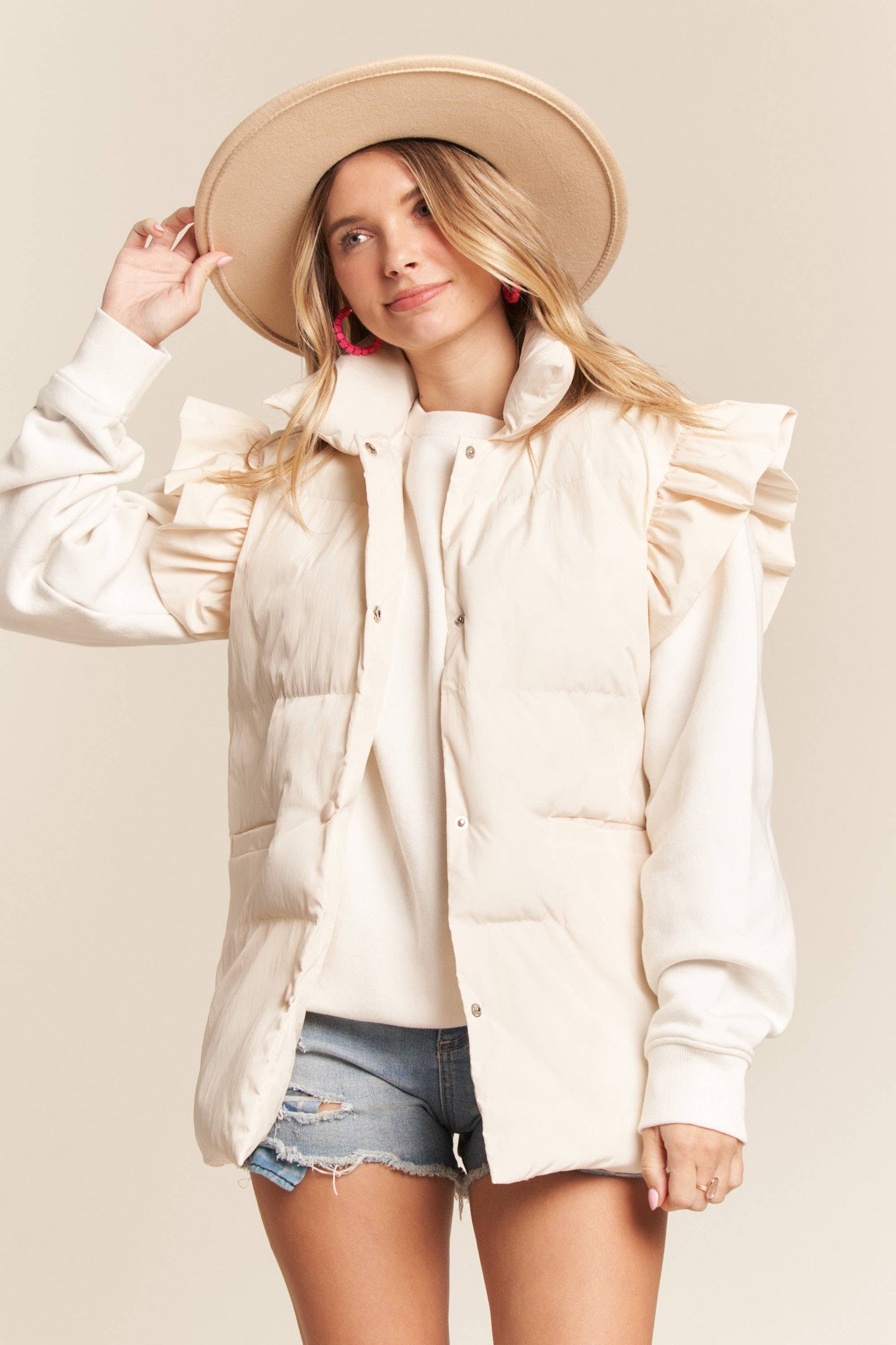 Reign Ruffle Vest