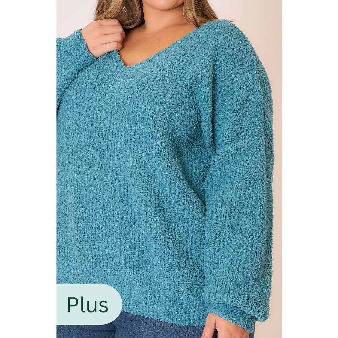 Layla Light Knit V Neck Pullover