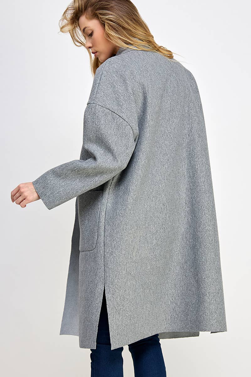 Open Front Coat