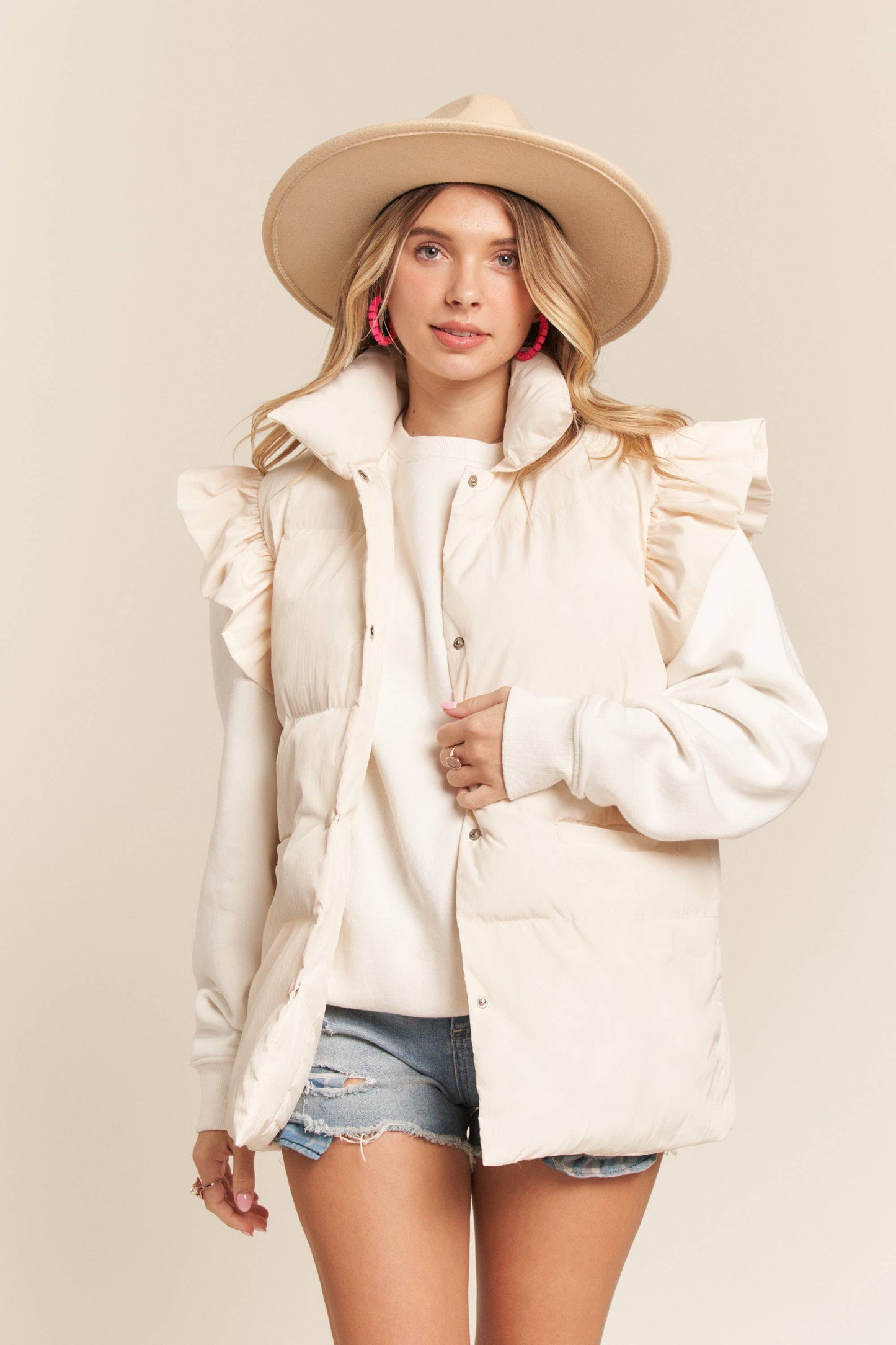Reign Ruffle Vest