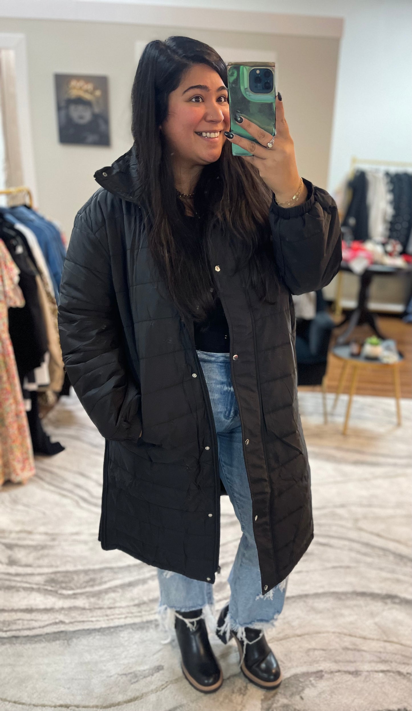Like Chill— Long Puffer Jacket
