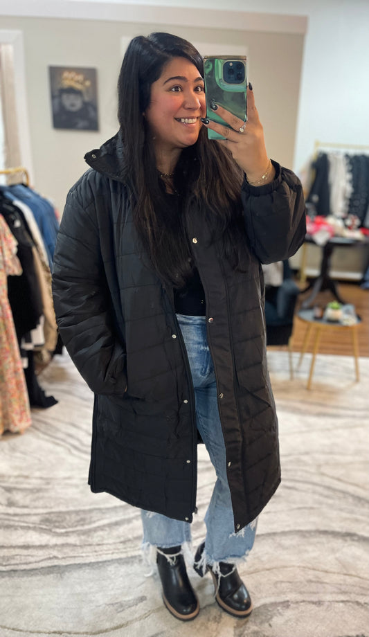 Like Chill— Long Puffer Jacket