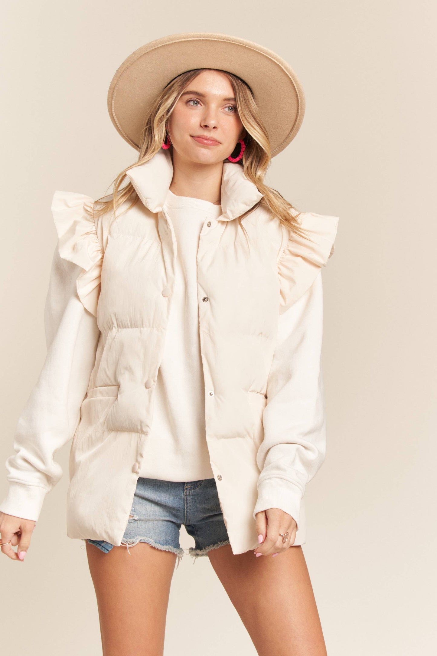Reign Ruffle Vest