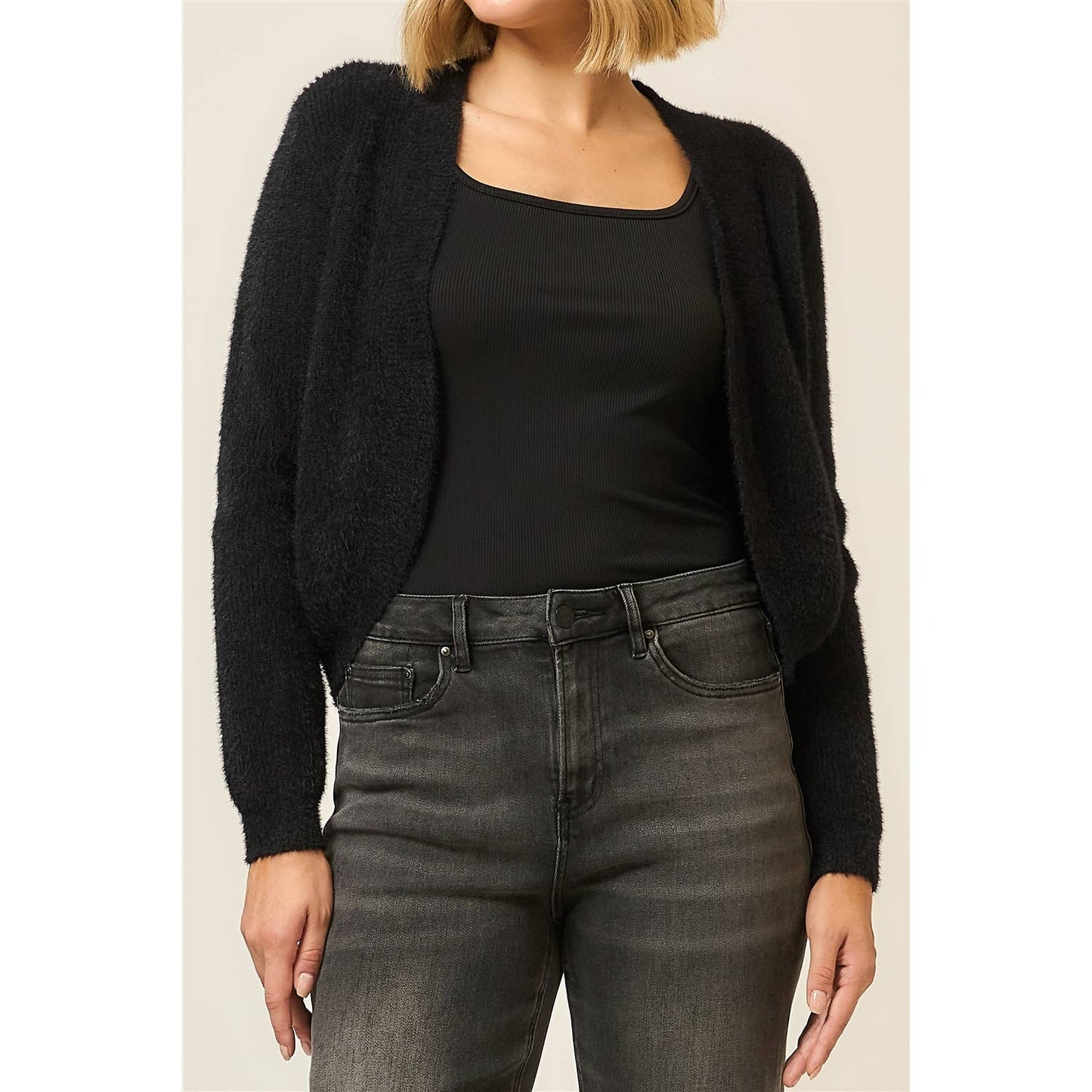 Stylish Knit Cocoon Body Cardigan