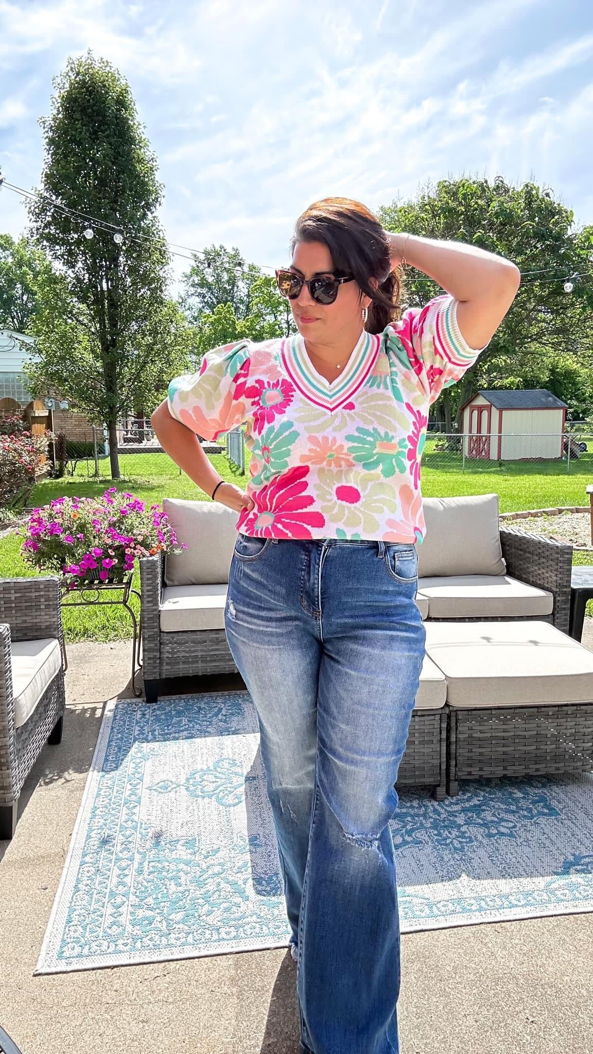 Rebel Tummy Control Flare Denim