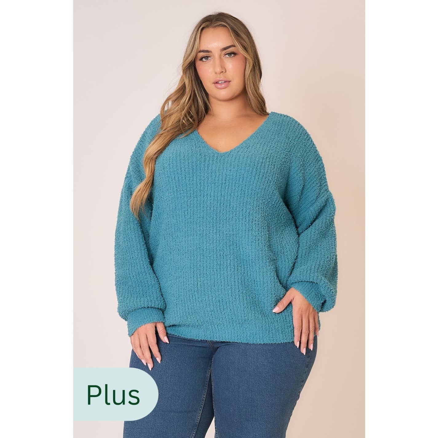 Layla Light Knit V Neck Pullover