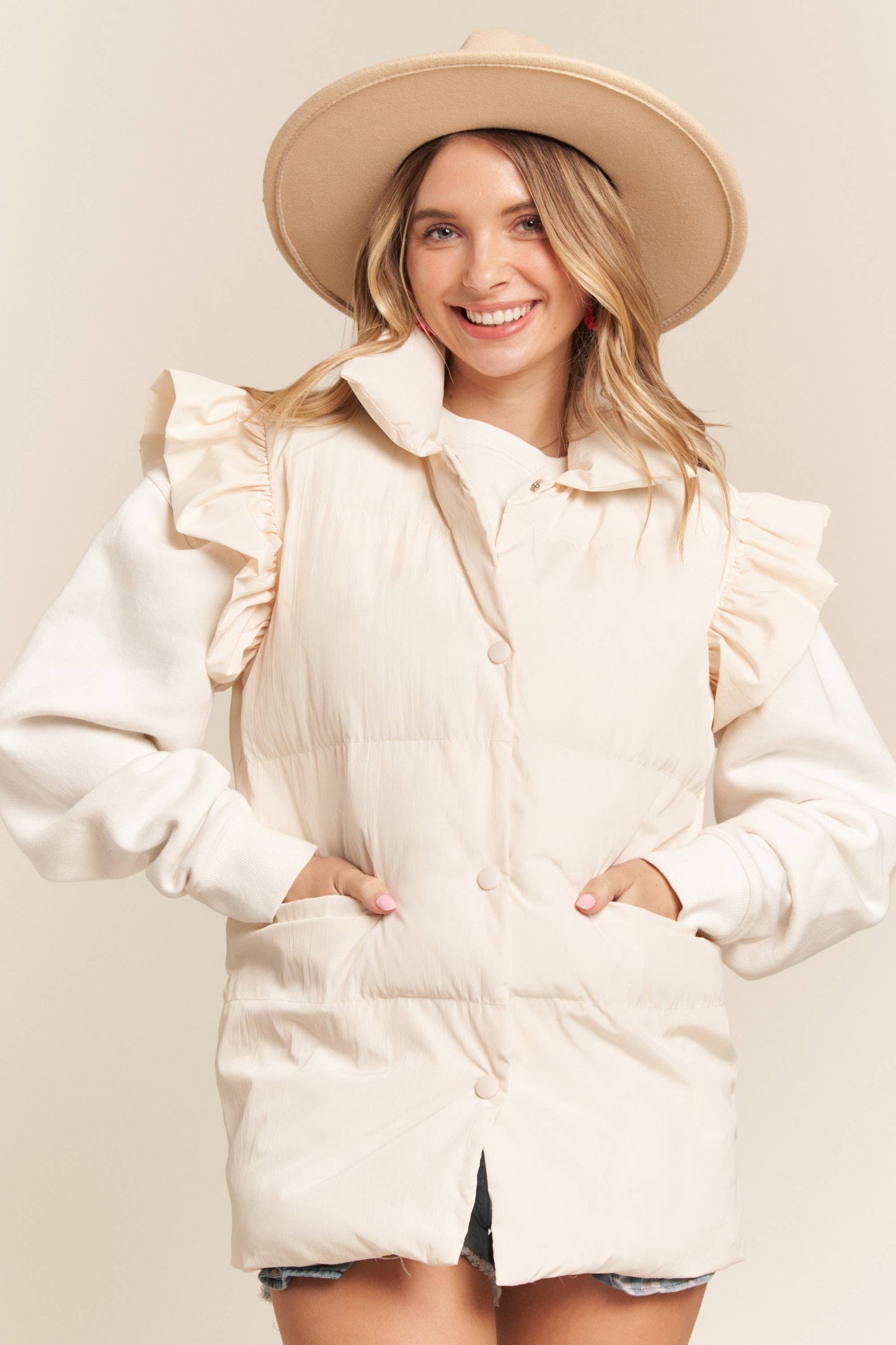 Reign Ruffle Vest
