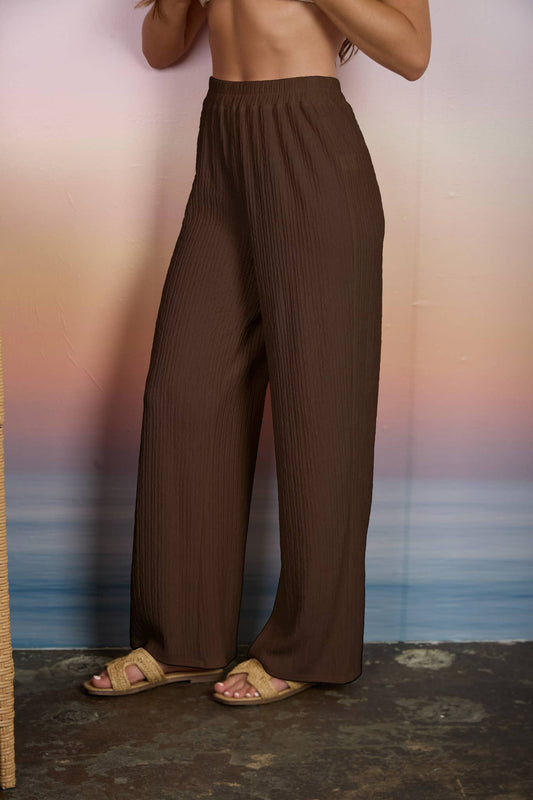 Chic Textured Pants