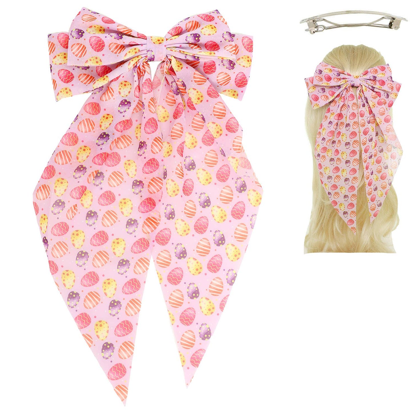 Easter Bow Barrette