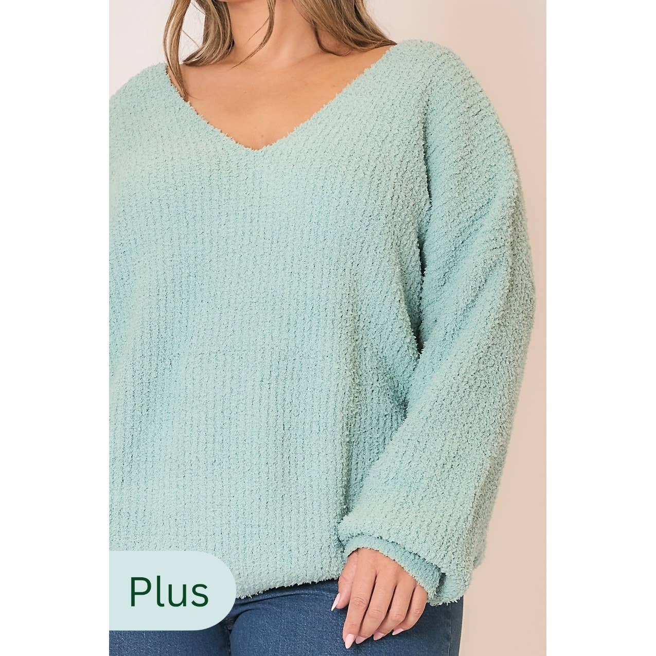 Layla Light Knit V Neck Pullover
