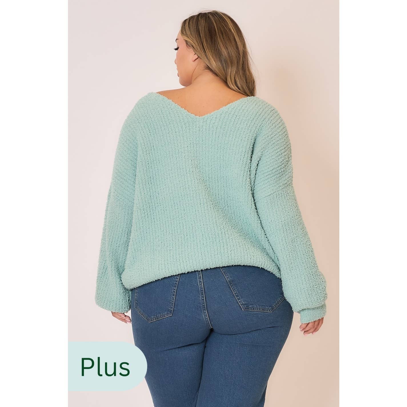 Layla Light Knit V Neck Pullover