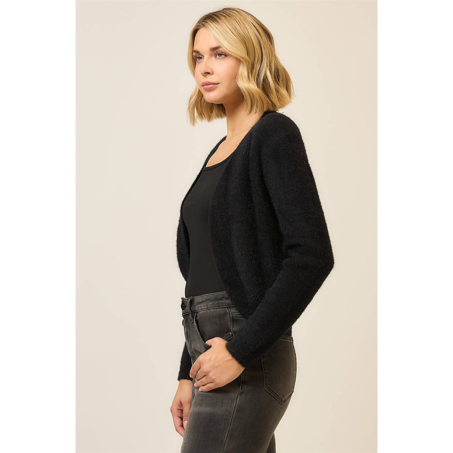 Stylish Knit Cocoon Body Cardigan