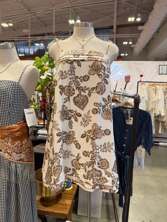 A Classy Floral Transition Dress