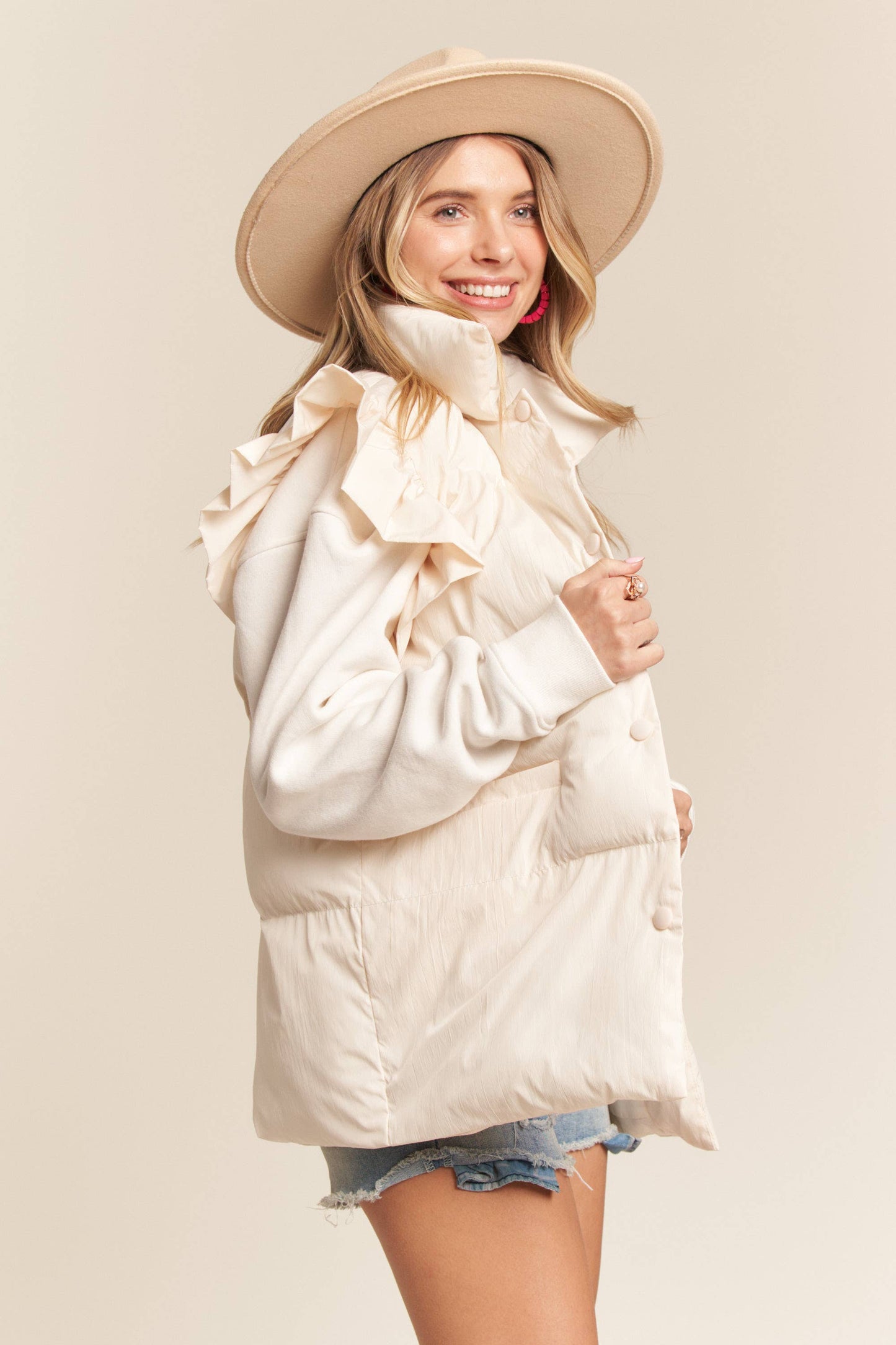 Reign Ruffle Vest