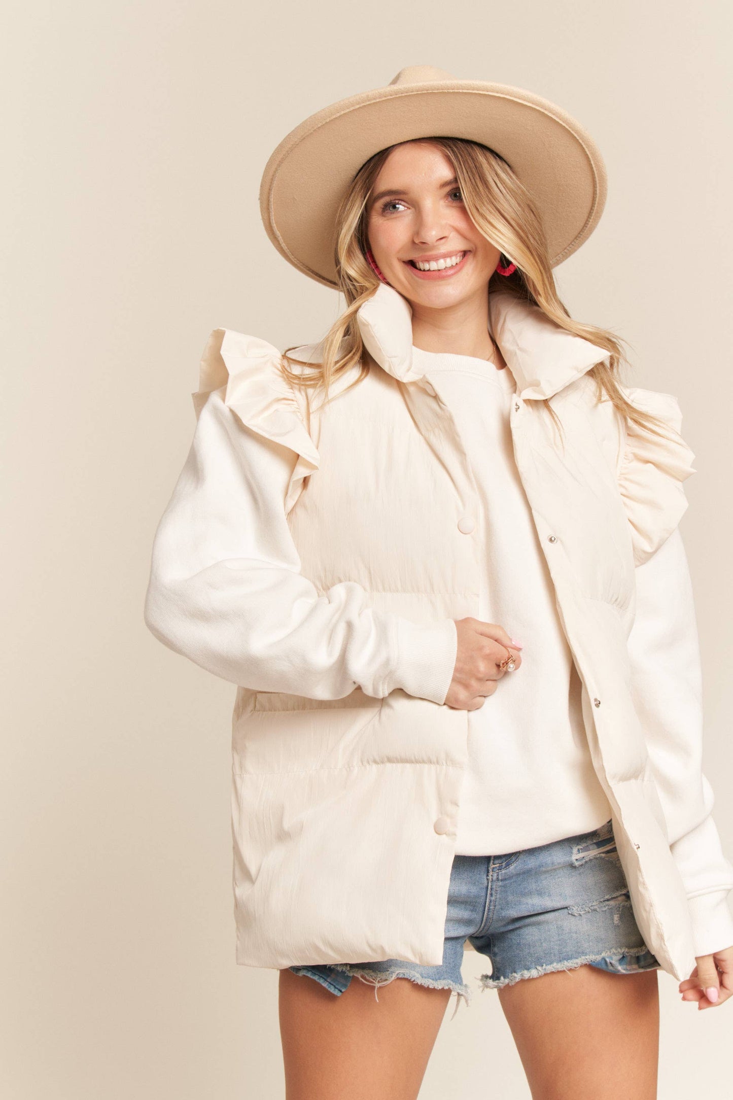 Reign Ruffle Vest