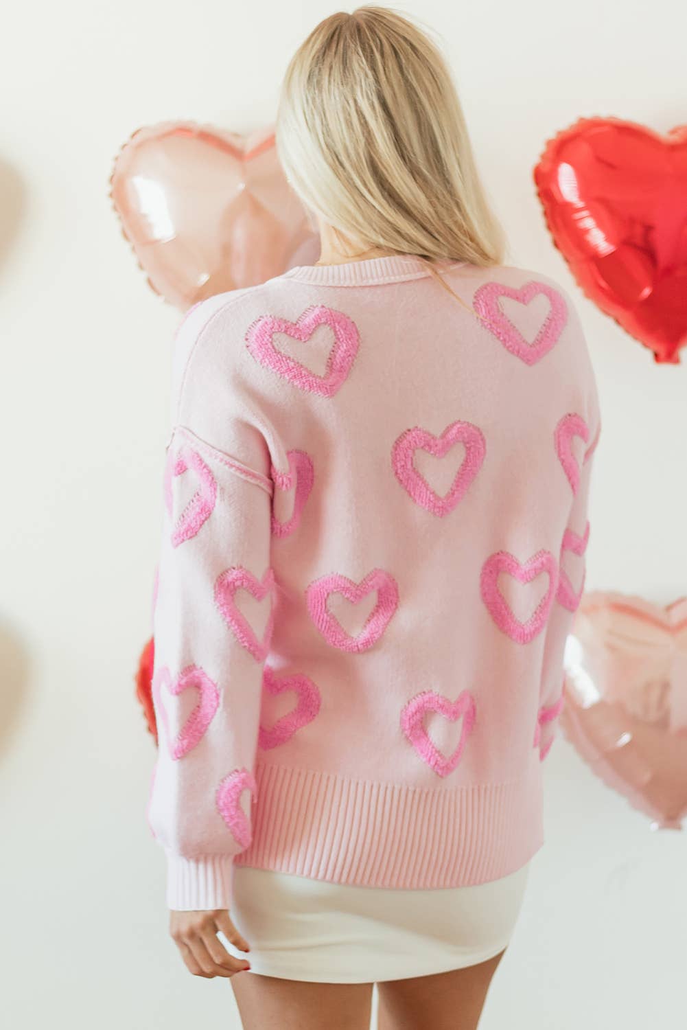 Heart Bubble Sweater