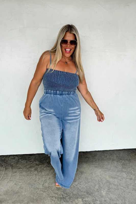 Denim Crush Jumpsuit