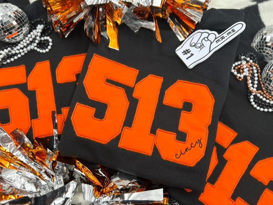 513 Embroidery Crewneck