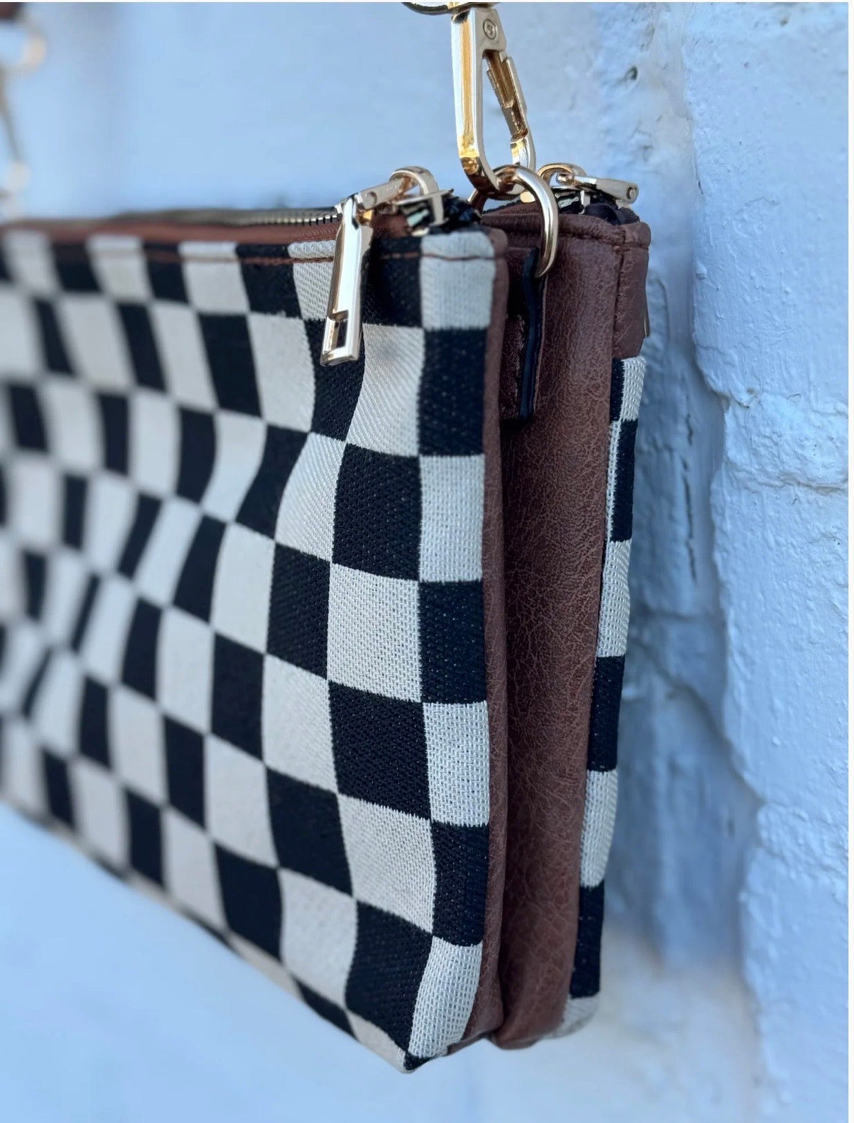 Split Checkmate Crossbody