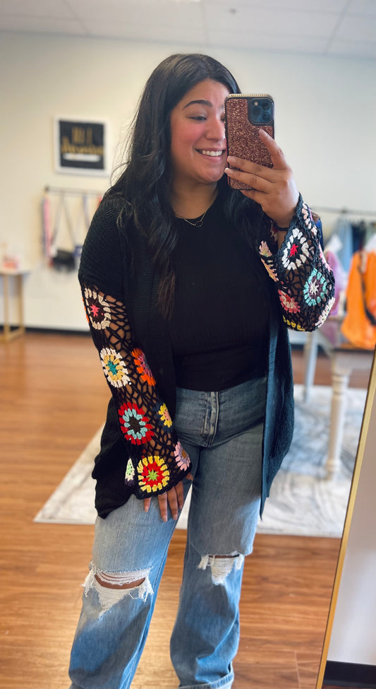 Catching Feelings Crochet Cardi