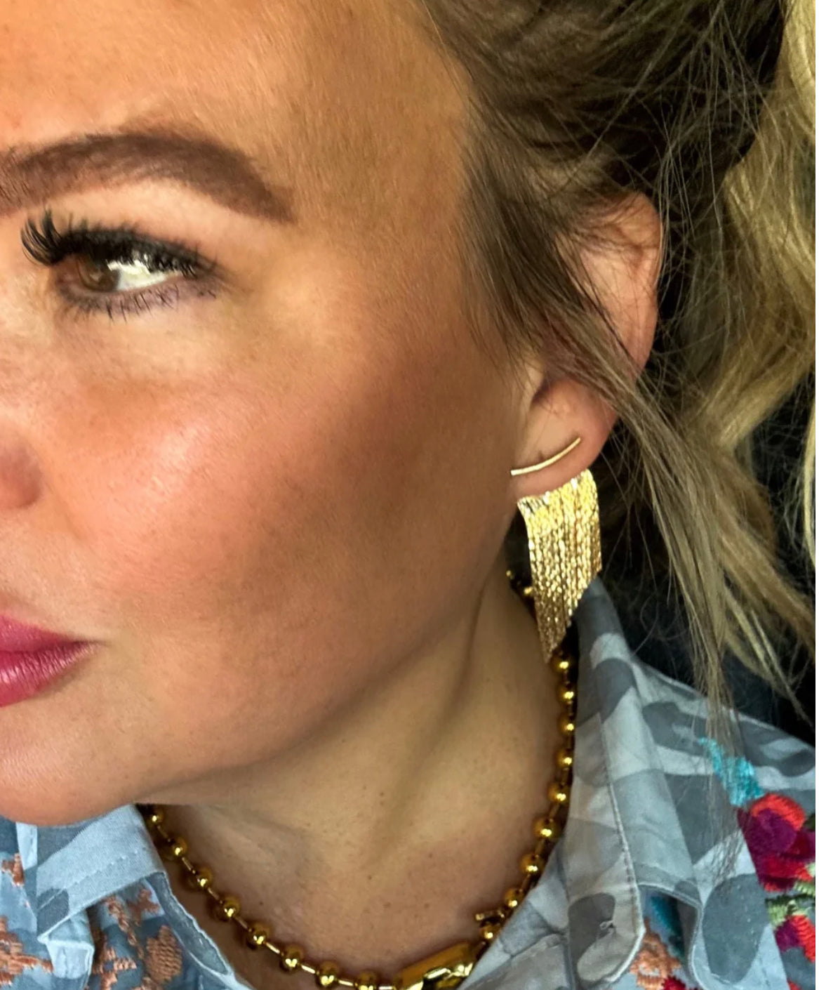 Classy Fringe Earrings