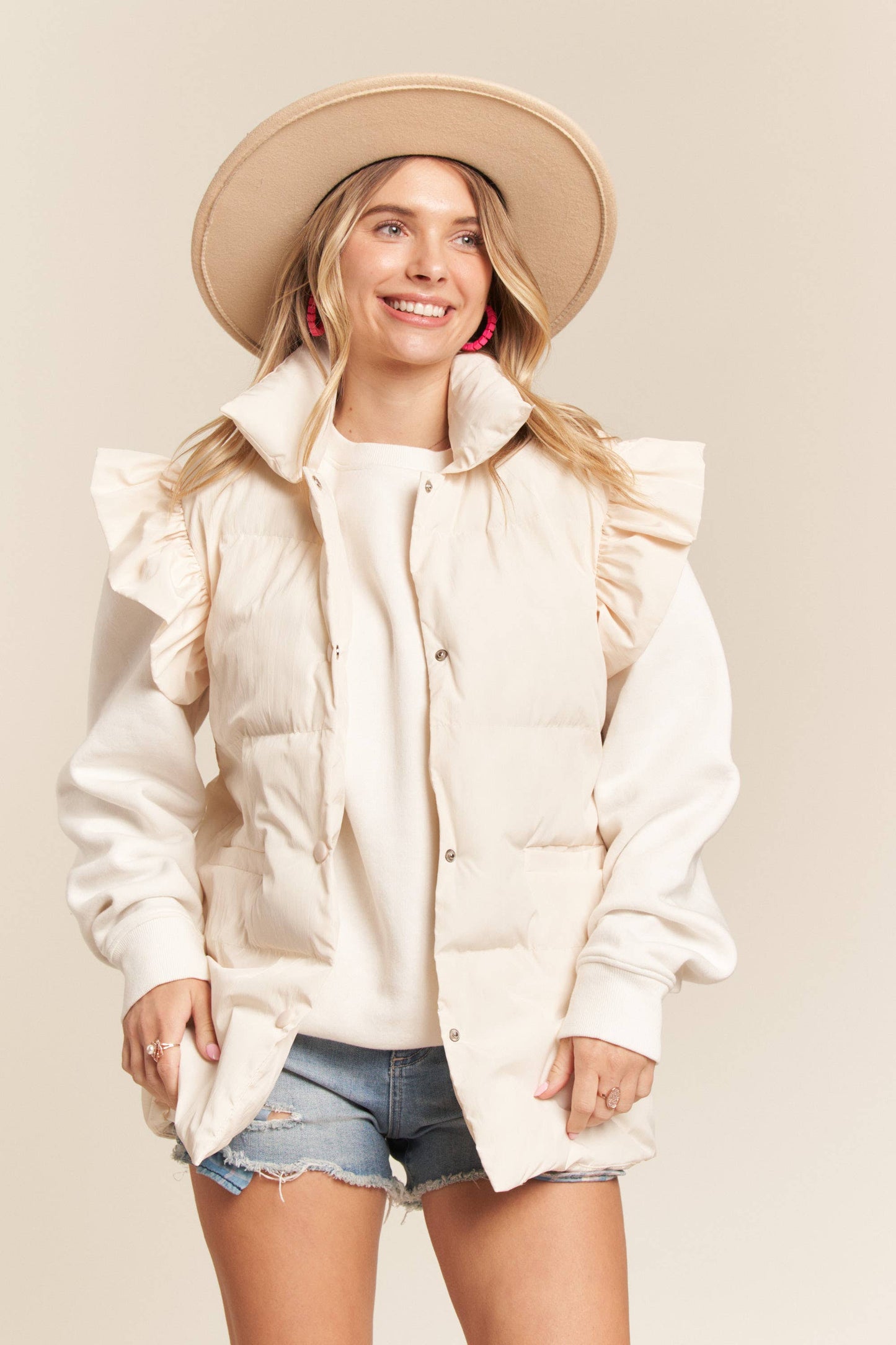 Reign Ruffle Vest