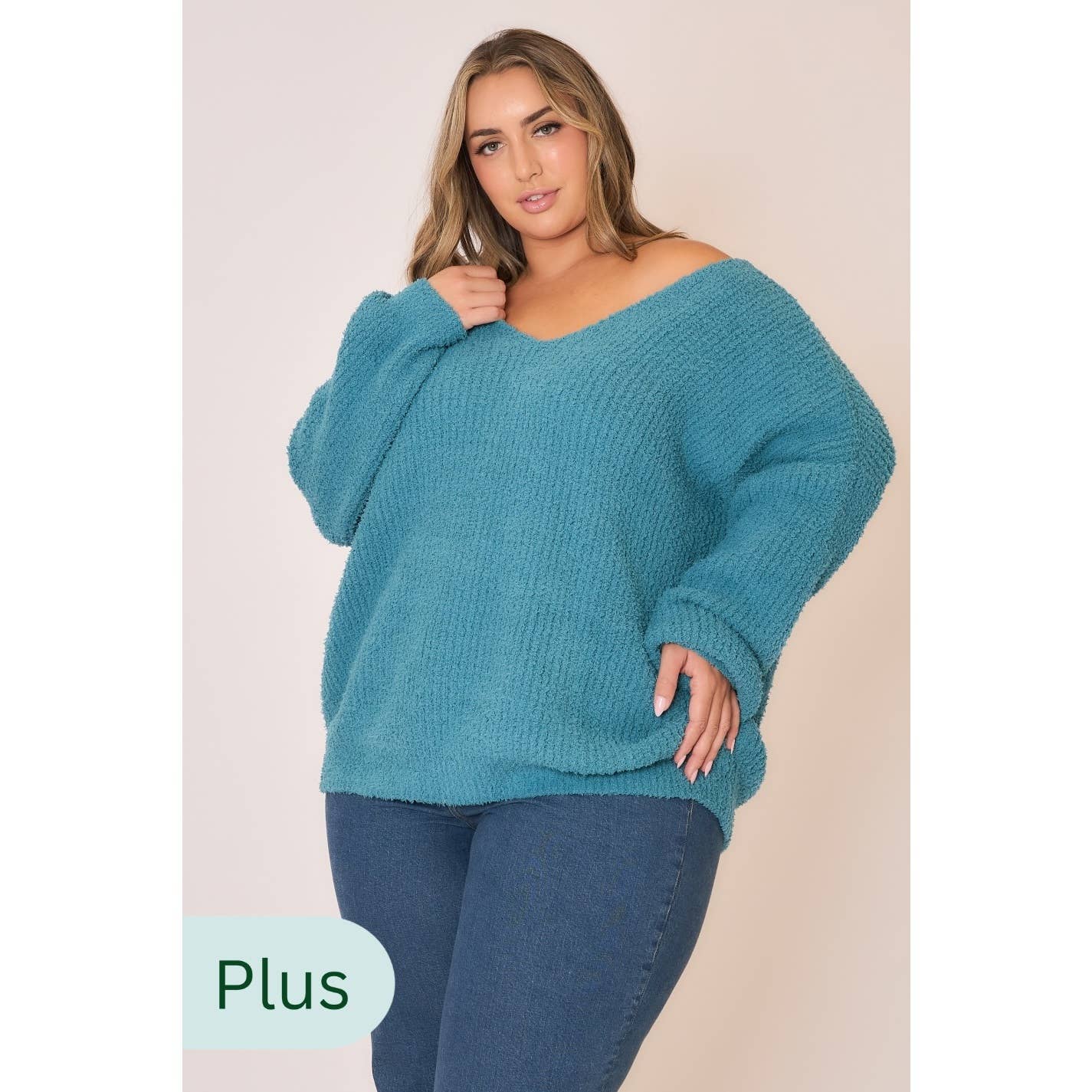 Layla Light Knit V Neck Pullover