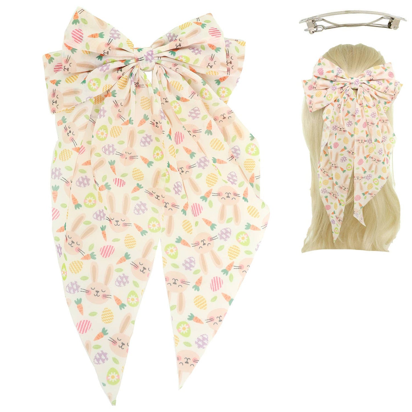 Easter Bow Barrette