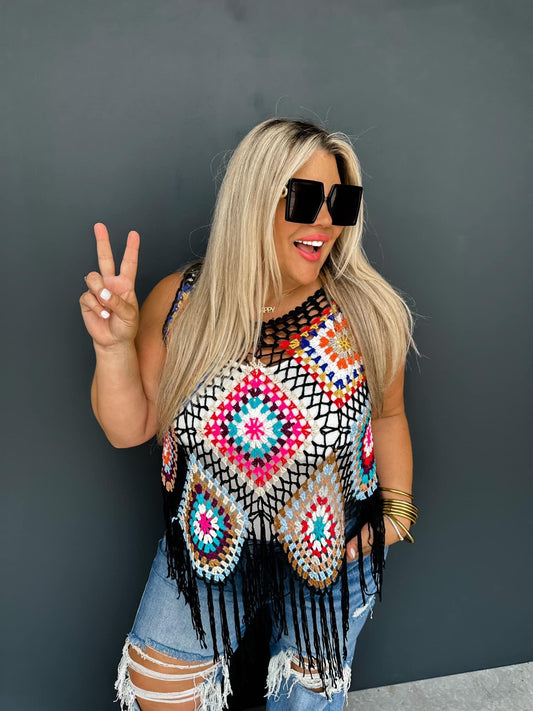 Gypsy Vibes crochet top