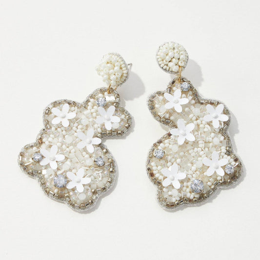 Classy Bunny Beaded Earring