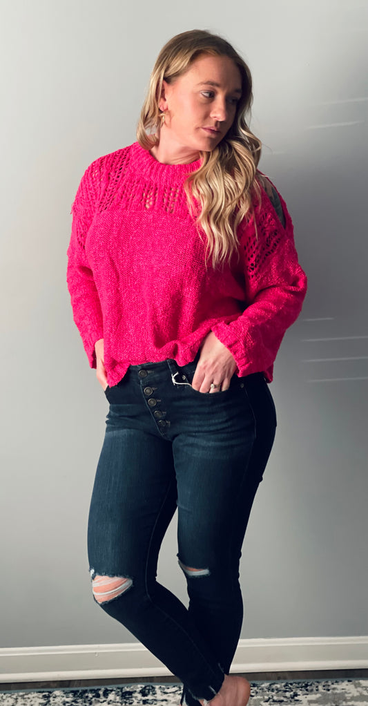 Pretty in Pink top