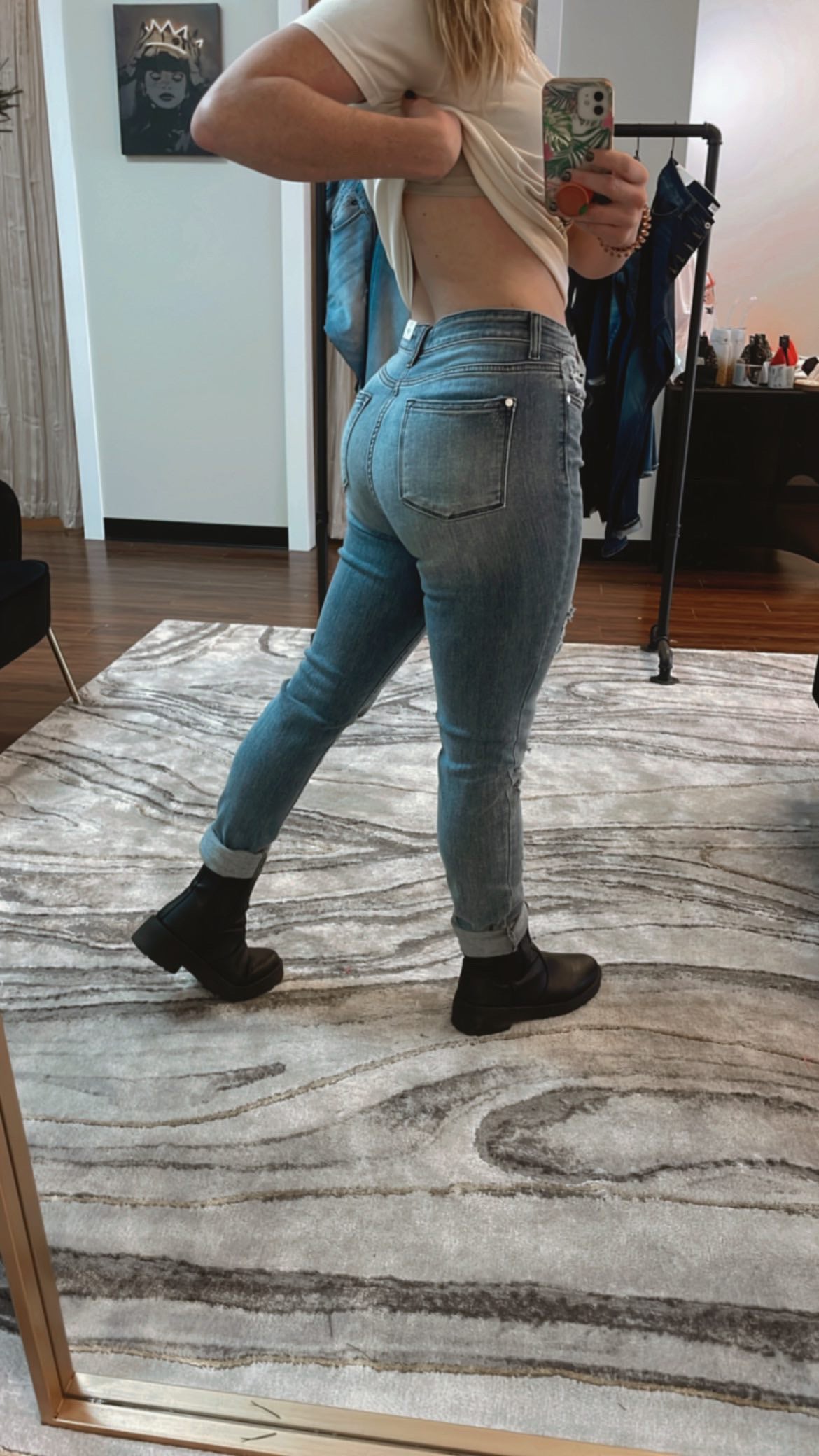 Dani Tall Destroyed jeans