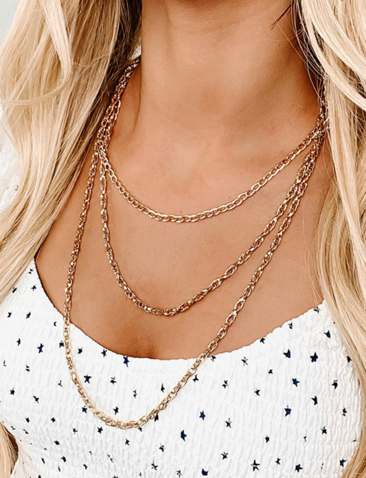 Gold Layered Necklace