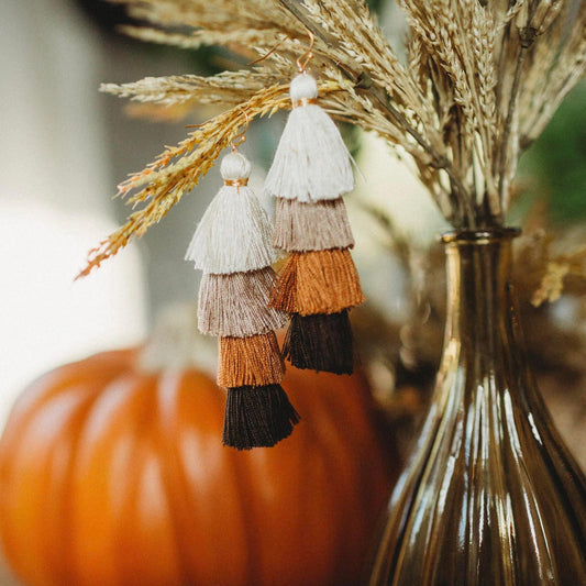 Fall Tassle Earrings