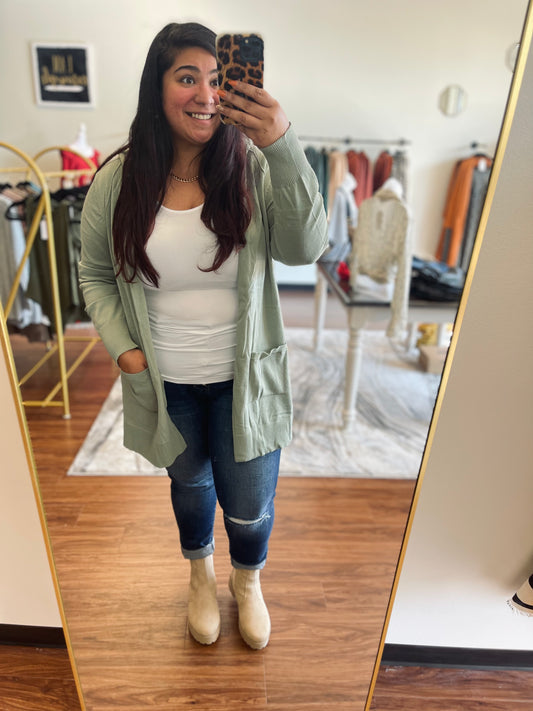 Hooded Cardigan