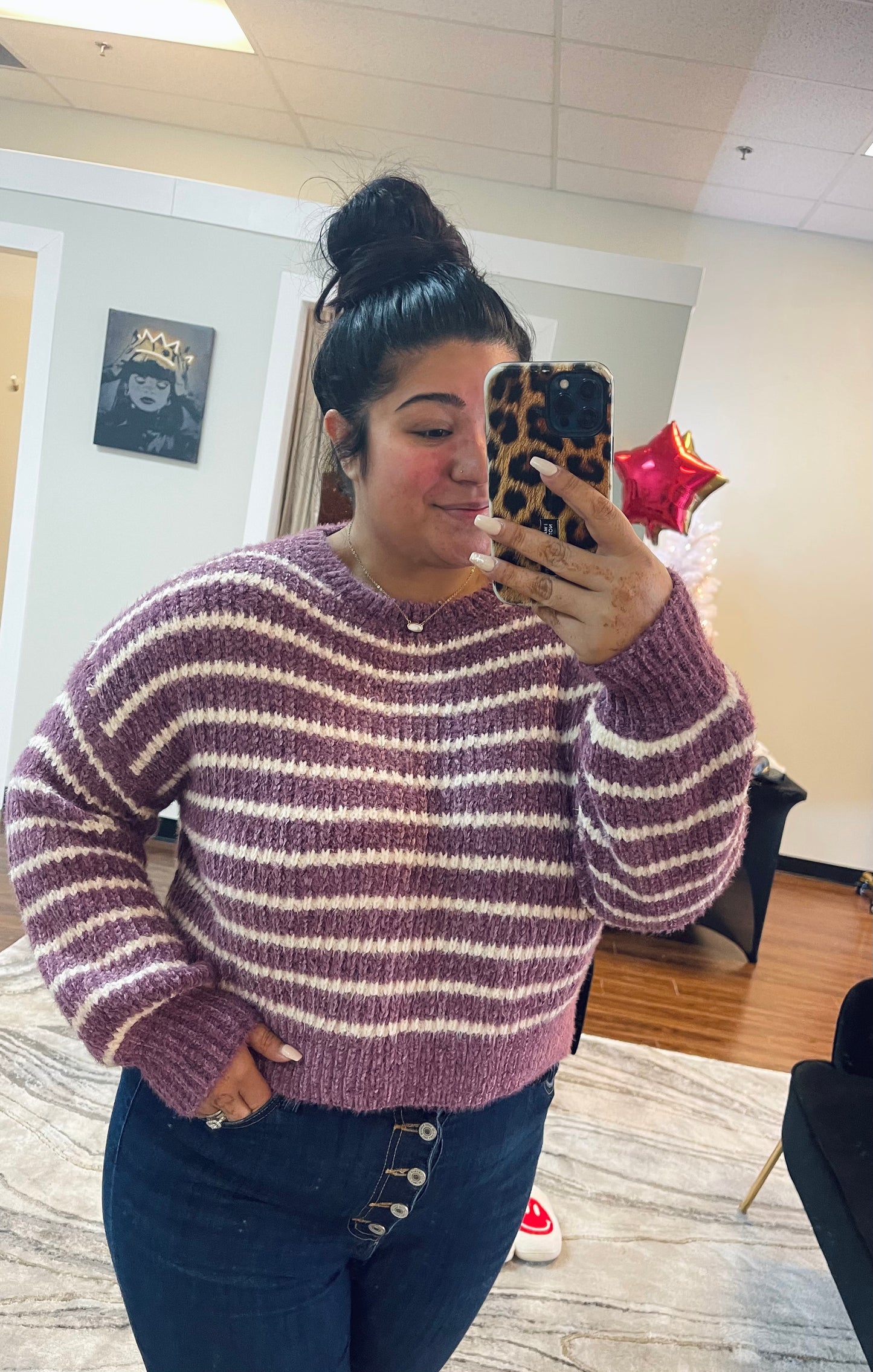 Comfy in Fuzz Sweater